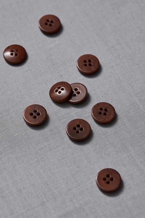 Hemp Button 20mm - Stanley Tan - Merchant & Mills