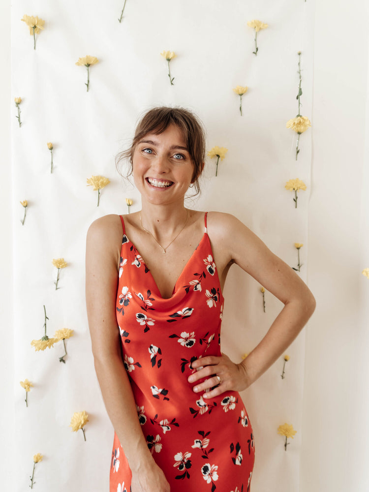 The Saltwater Slip Dress Sewing Pattern, Size XS-7X, From Friday