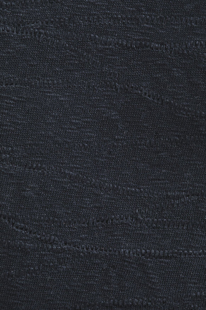 Mind the Maker – Organic Brushed Jacquard Knit – About a Dot – Black/White  - Stonemountain & Daughter Fabrics