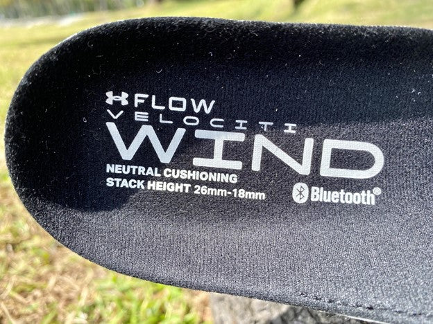 Under Armour Flow Velocity Wind Shoes Removable Insole
