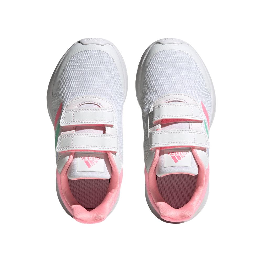 Adidas Tensaur Run 2.0 Younger Kids' :Cloud White | Beam Pink