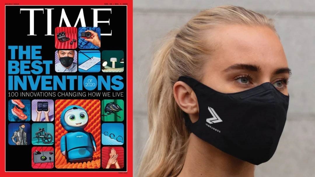 IAMRUNBOX face mask times magazine best inventions