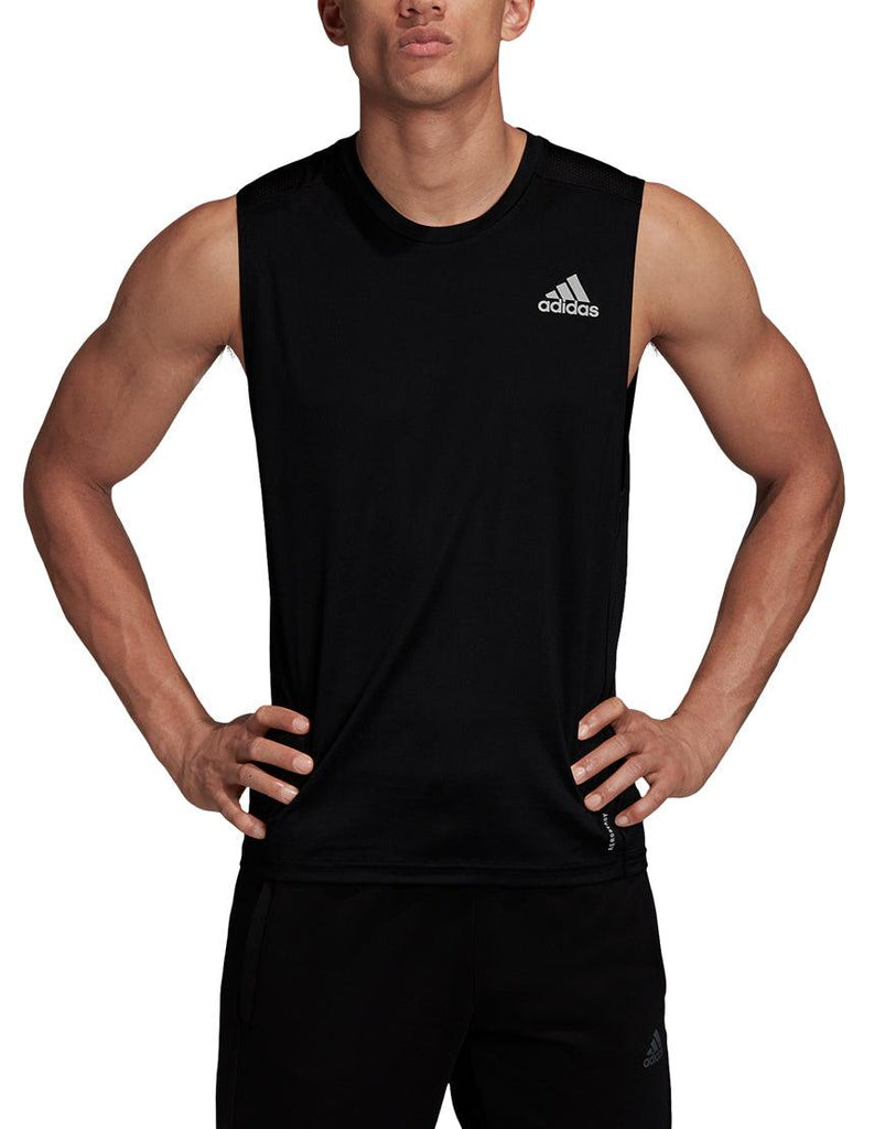 adidas own the run sleeveless tee