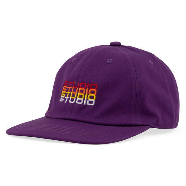 Purple Brand 5 Panel Hat