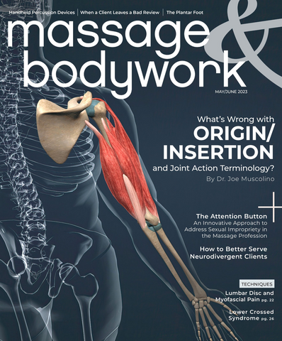 May 2023 massage bodywork