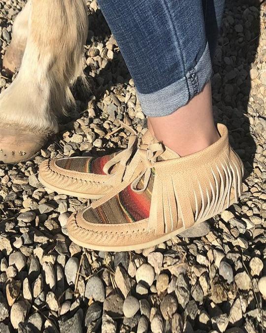 cowgirl moccasins