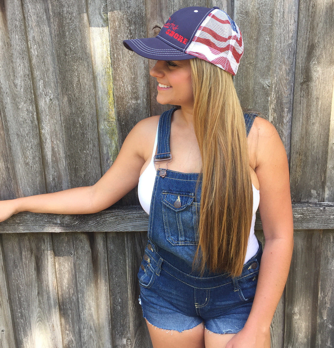 American Flag Trucker Hat | Country Shore