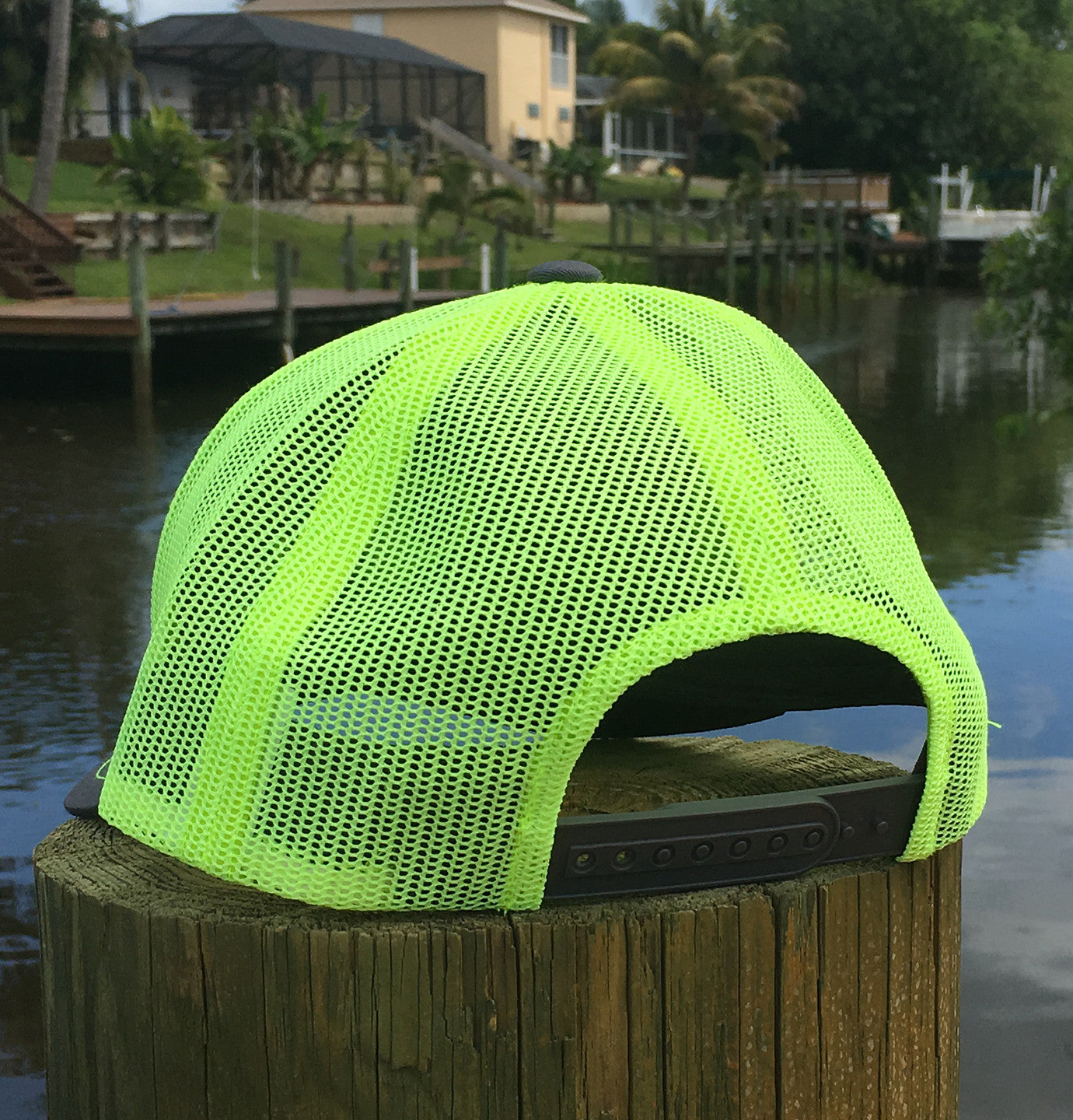 Signature Series Snapback Mesh Trucker Hat - Yellow