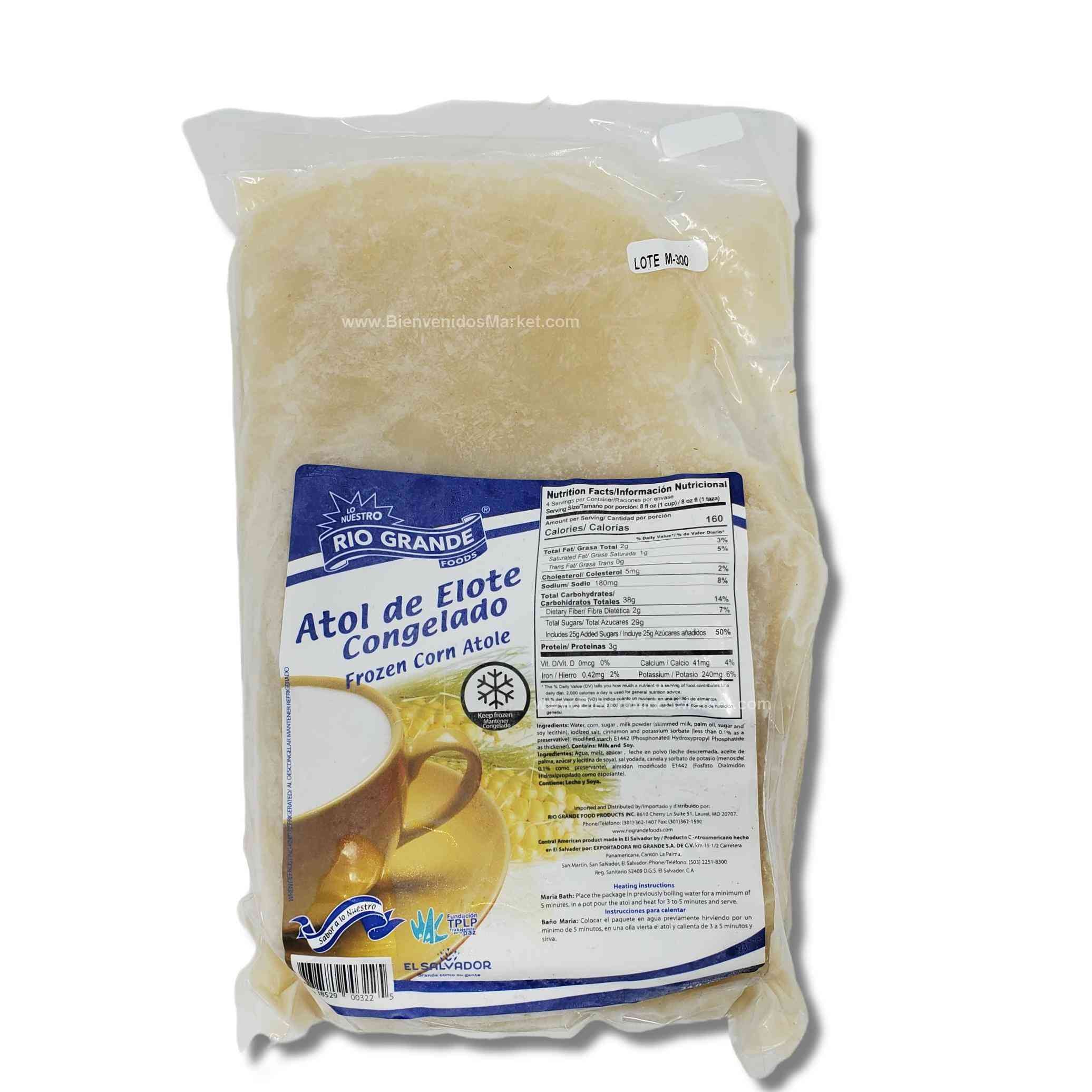 Frozen Corn Atol de Elote Congelado Rio Grande 964g – Bienvenidos Latin  Market