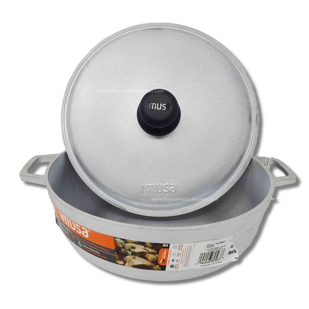 IMUSA 11.6qt. Nonstick Hammered Caldero (Dutch Oven)