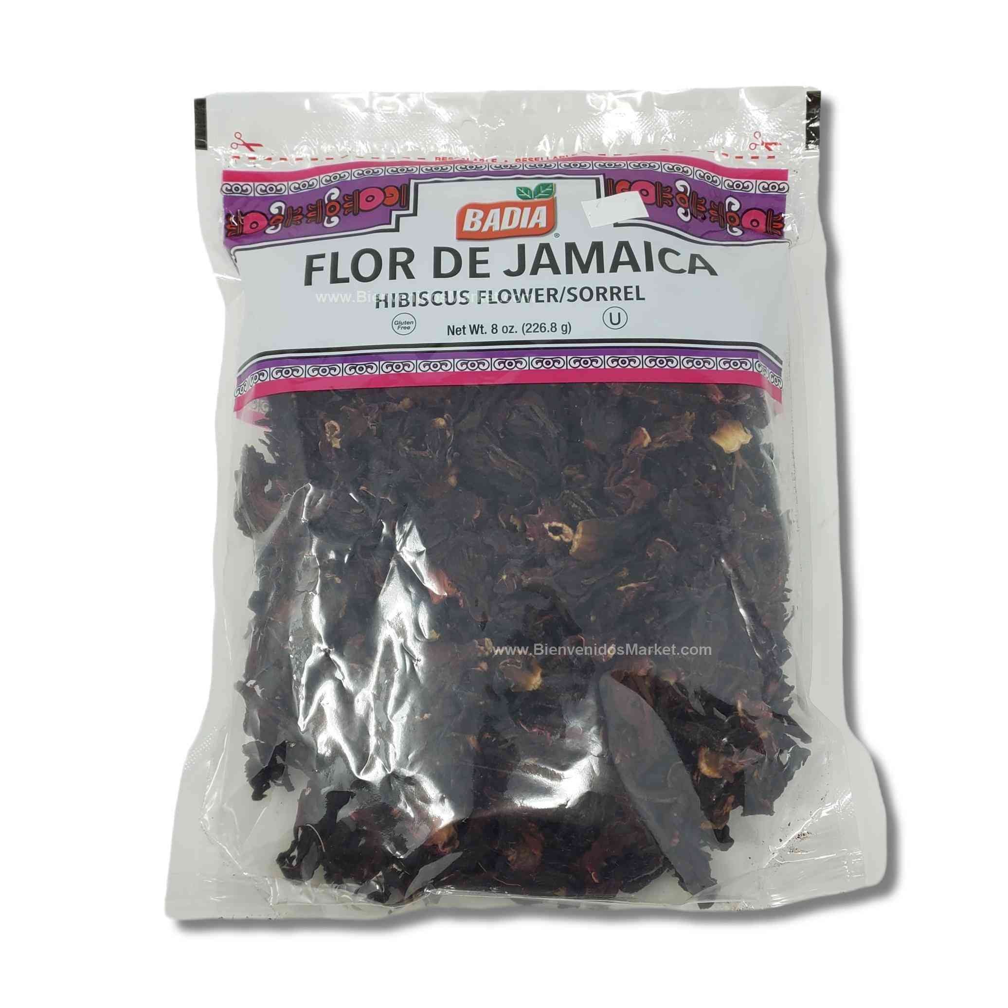 Flor de Jamaica Hibiscus Flower Badia 8oz – Bienvenidos Latin Market