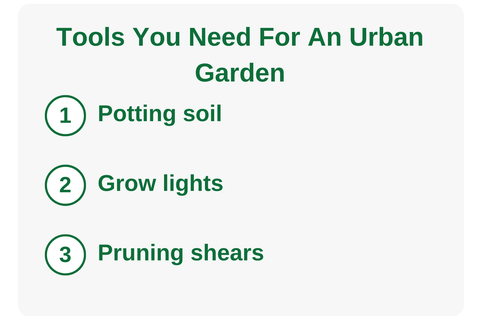Tools You Need For An Urban Garden 
