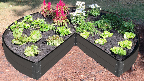 sqaure foot gardening raised garden bed image