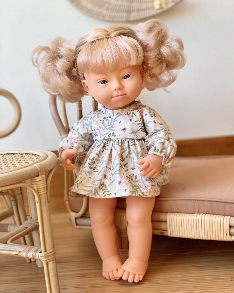 Suposición calcular Artificial Baby Doll Girl with Down Syndrome - Brunette – Little Wonder & Co