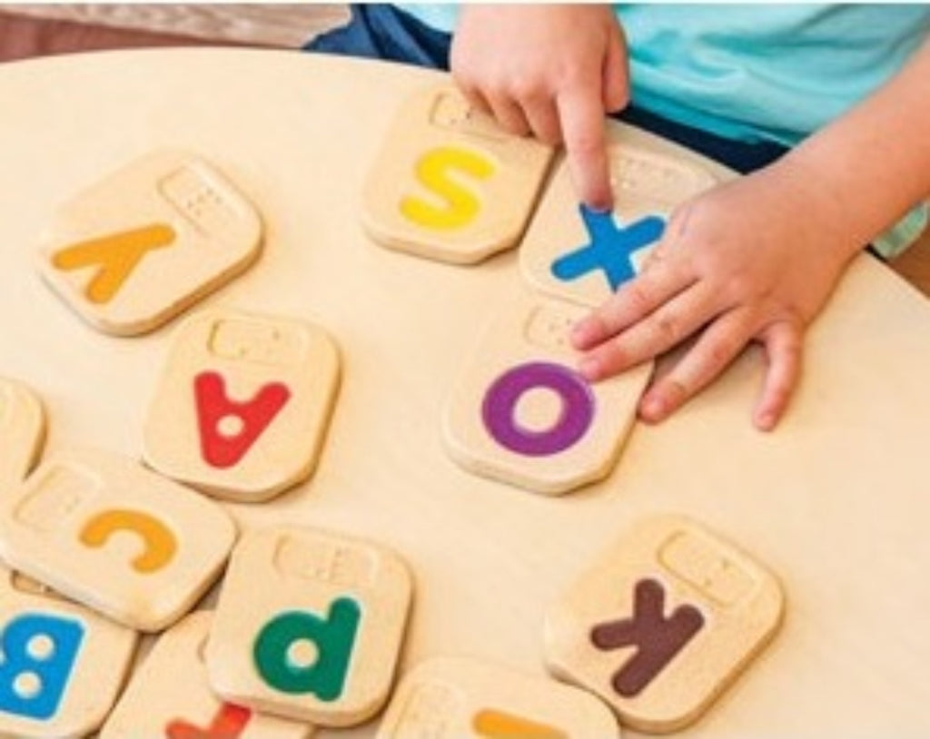 Plan Toys Braille Alphabet A-Z - Little Wonder & Co