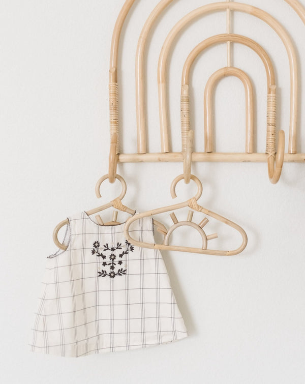 Rattan Baby Clothes Hangers - Set of 3 – Petit Filippe