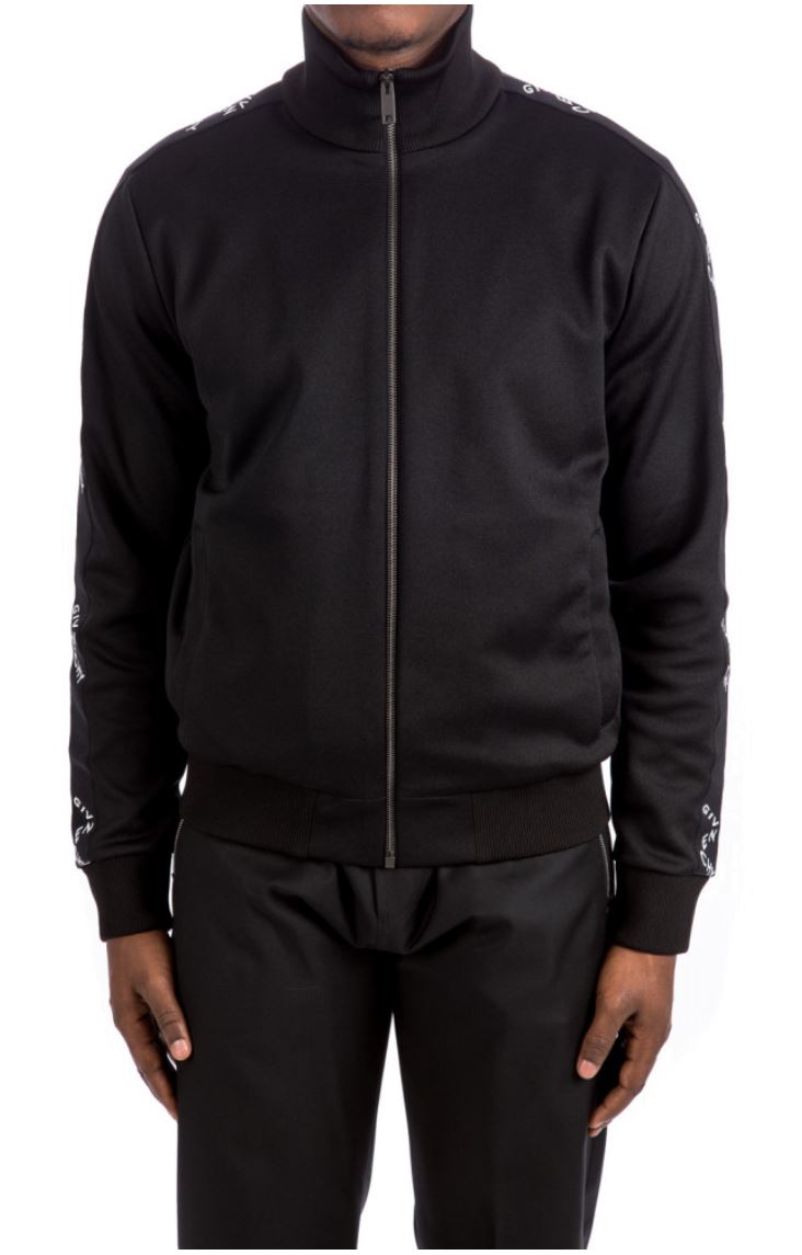 Givenchy Black Refracted Zip-Up Track Jacket – Sunset Boutique