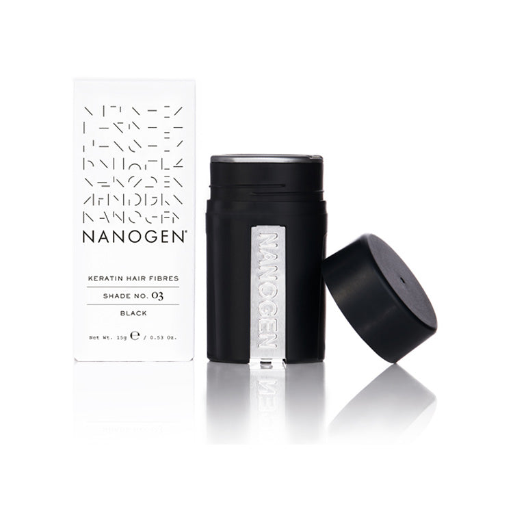 【兩件八折】NANOGEN 頭髮納米纖維 - 黑/深啡 | 香港行貨 頭髮1秒回復濃密