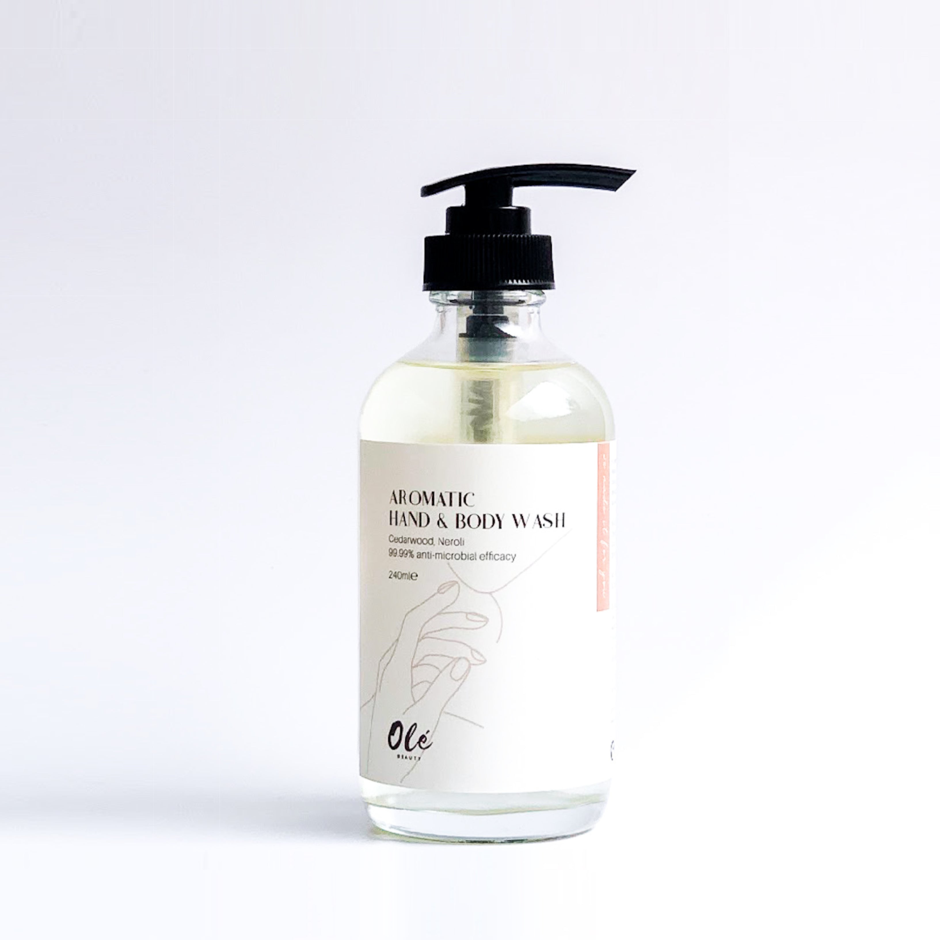 Olé Beauty 抗菌天然潔手護膚沐浴露 240ml