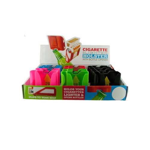 Cigarette Holster With Bottle Opener Countertop Display Case Of