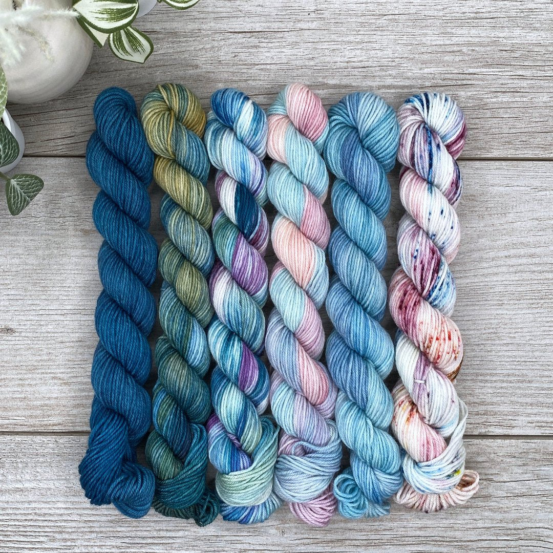 Walk Home With You ~ Gilbert's Set ~ MINI skein set of 6 | Anne of Green Gables Inspired