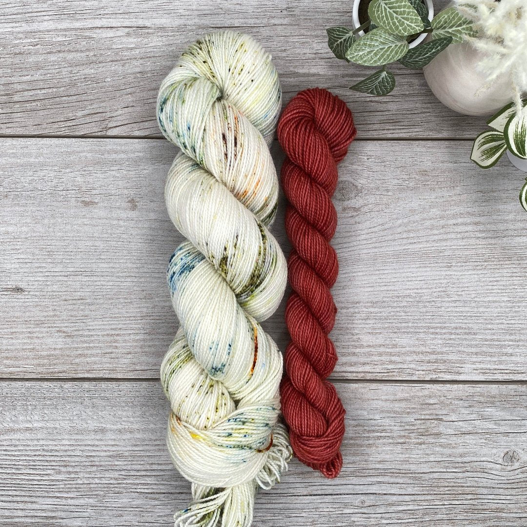 Nutkin’s Riddle SOCK SET | The Tale of Squirrel Nutkin | Beatrix Potter Inspired | Wayfarer | fingering weight
