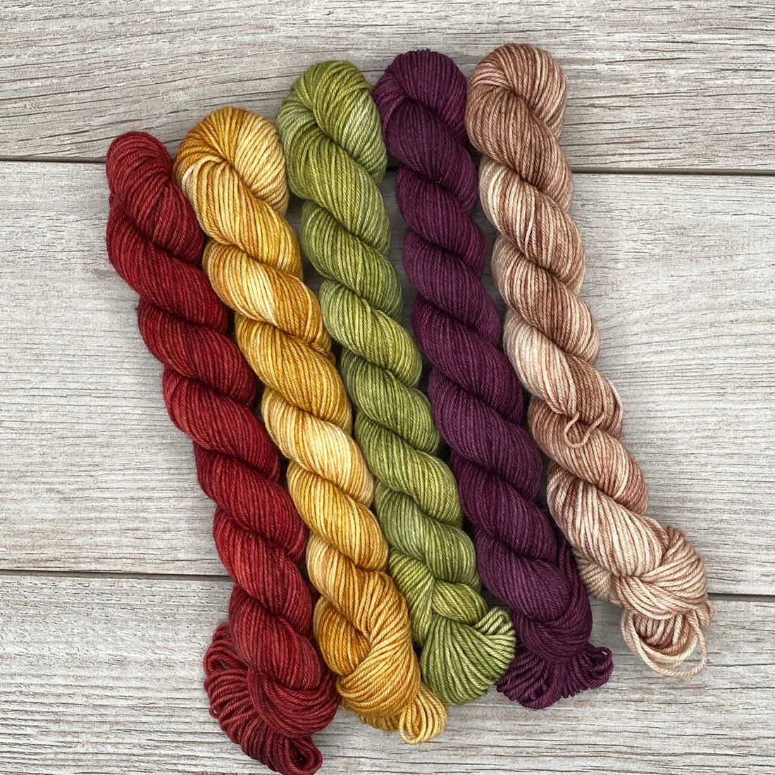 The Sheepyshire Ah Mini Skein Yarn Kit