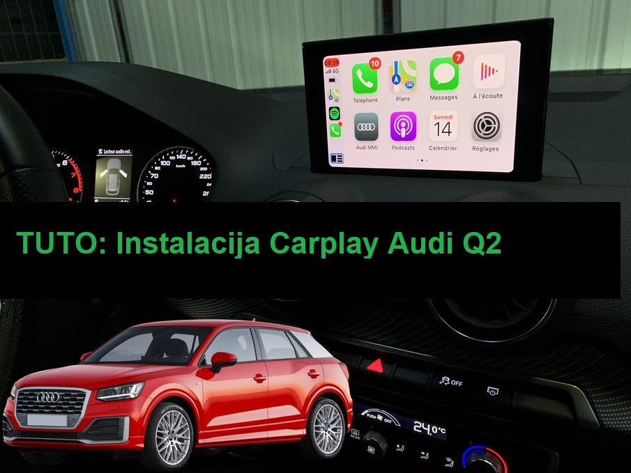 Tutorijal za instalaciju Carplay-a na Audi Q2