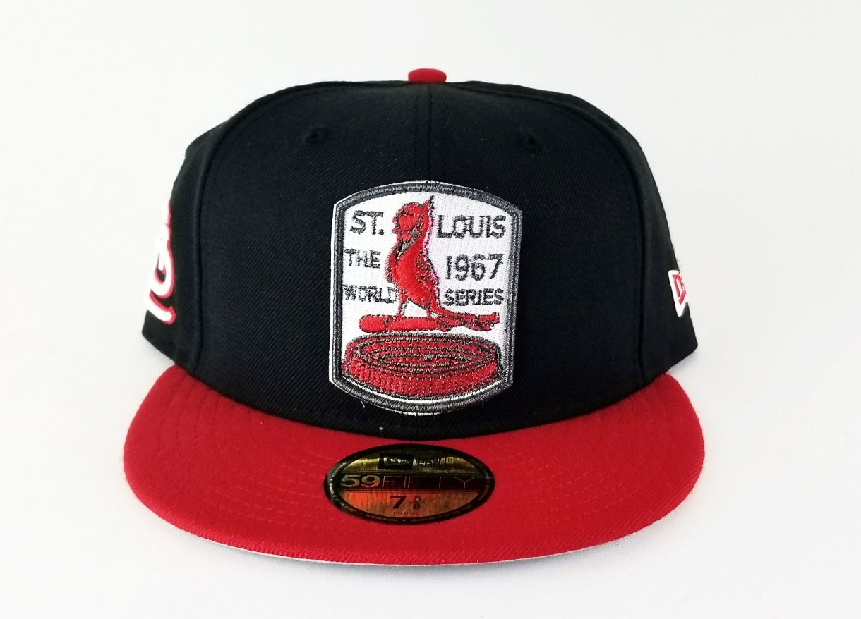 New Era MLB St. Louis Cardinals Black / Red 59Fifty... – Exclusive Fitted Inc.