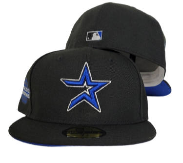 black and blue astros hat