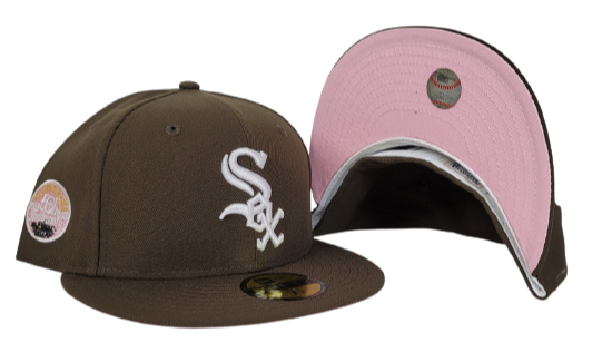 brown sox fitted hat