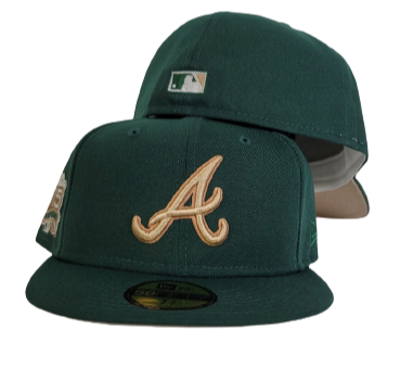 dark green braves hat