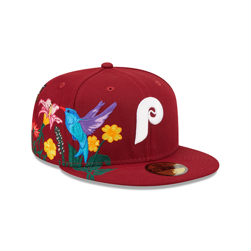 Burgundy Philadelphia Phillies Blooming Gray Bottom New Era 59Fifty Fi –  Exclusive Fitted Inc.