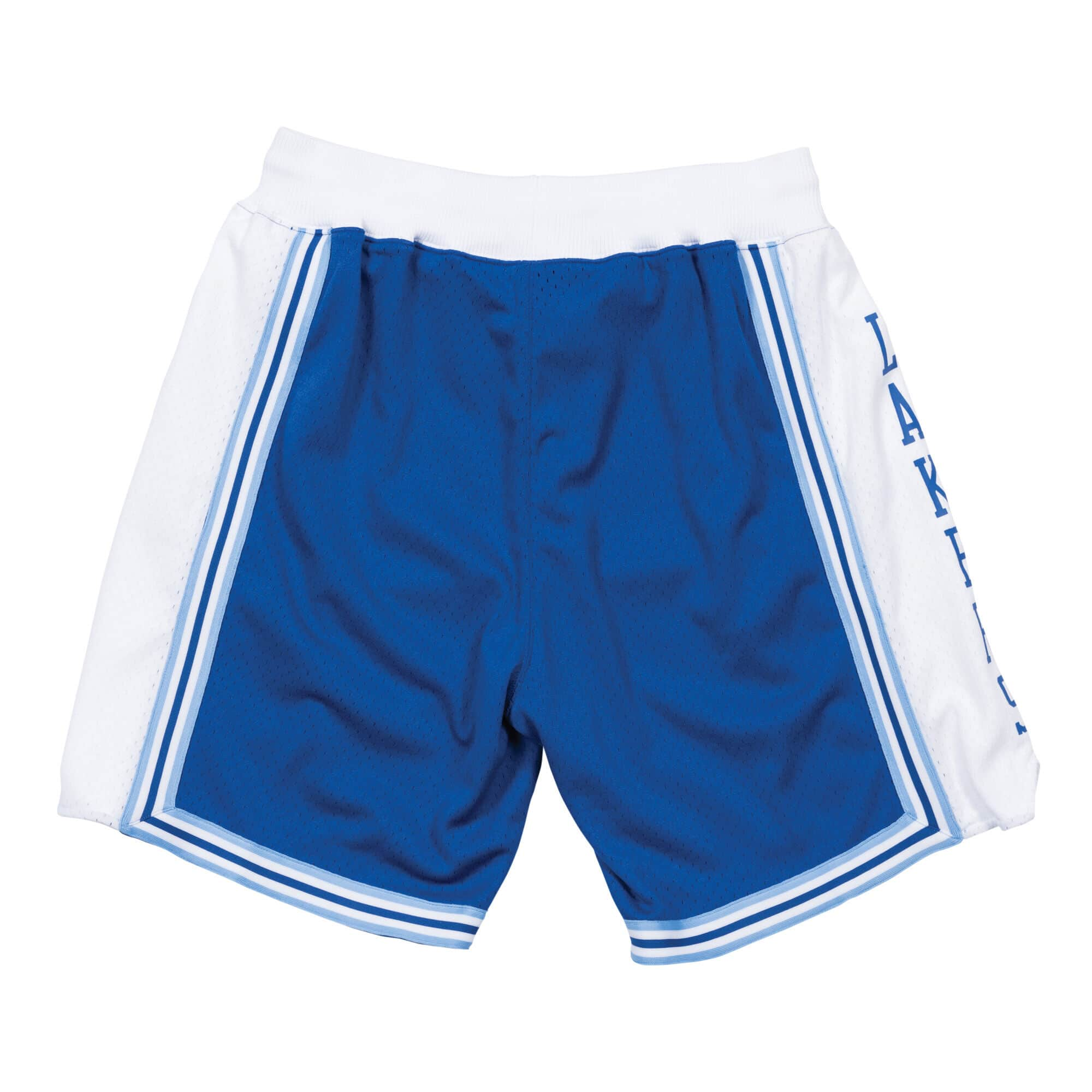 Mitchell & Ness Blue/White Los Angeles Lakers 2009/2010 Hardwood Classics Authentic Shorts