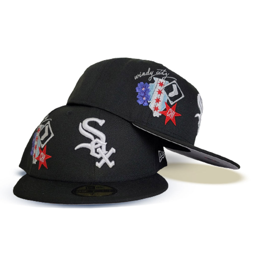 white sox fitted with patch