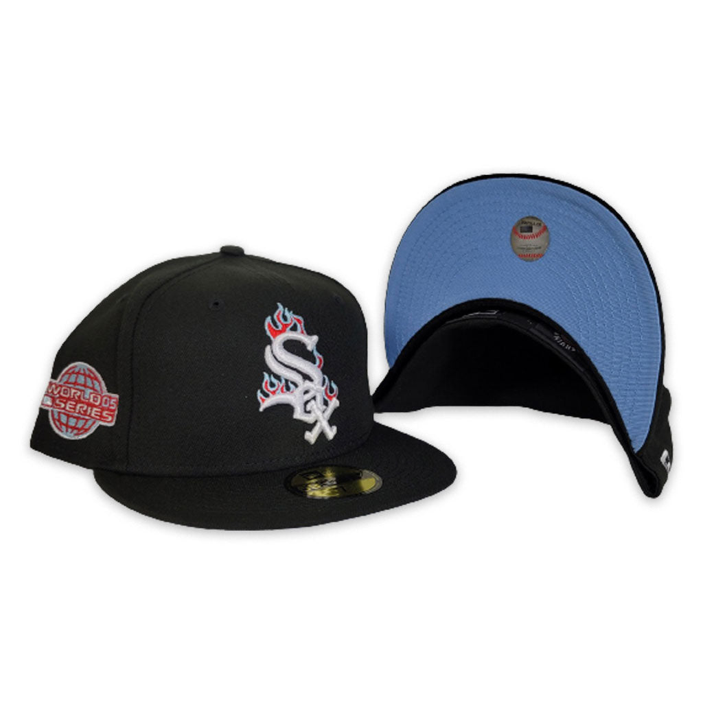 white sox hat with world series patch