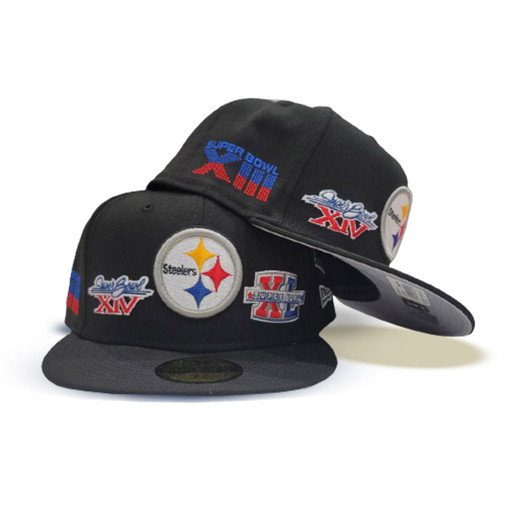 steelers fitted hats