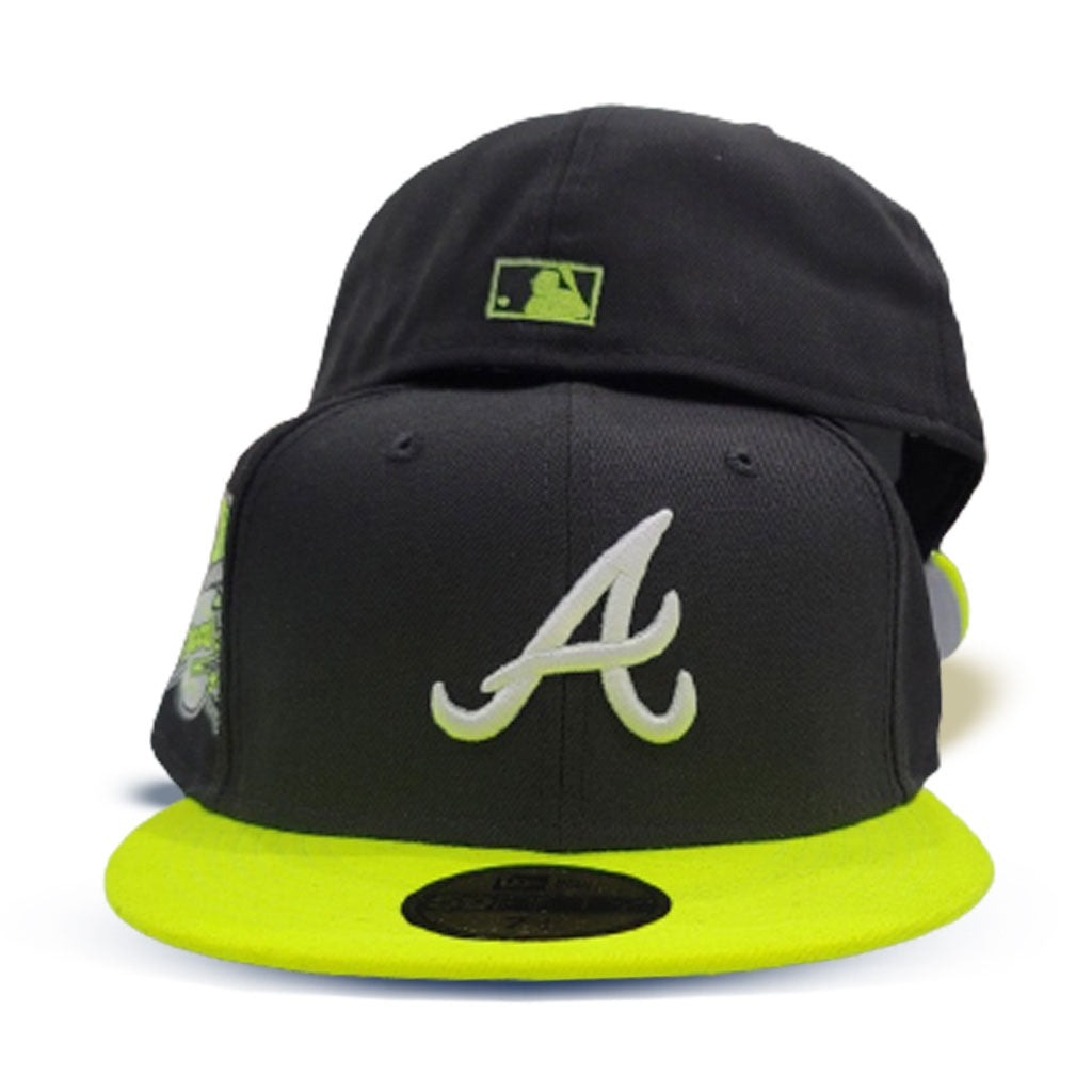 volt green fitted hats