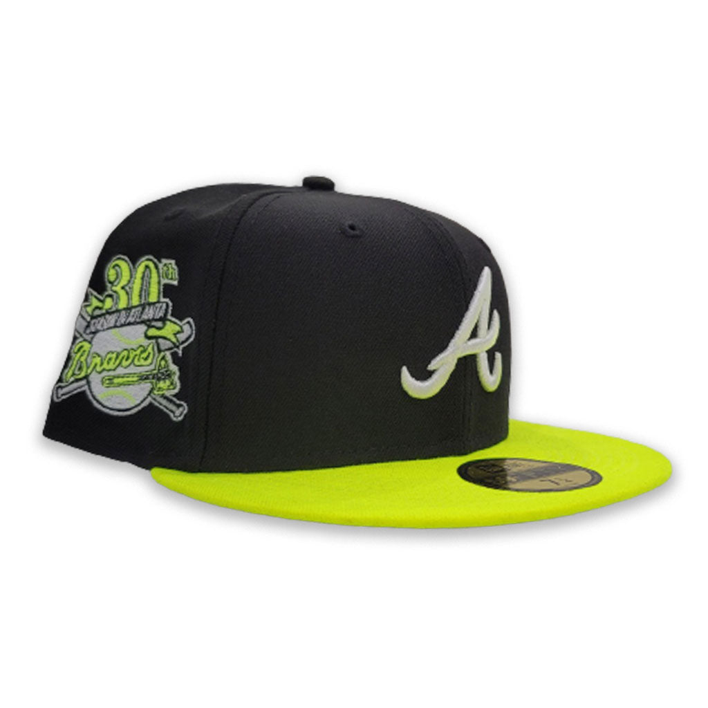 volt green fitted hats