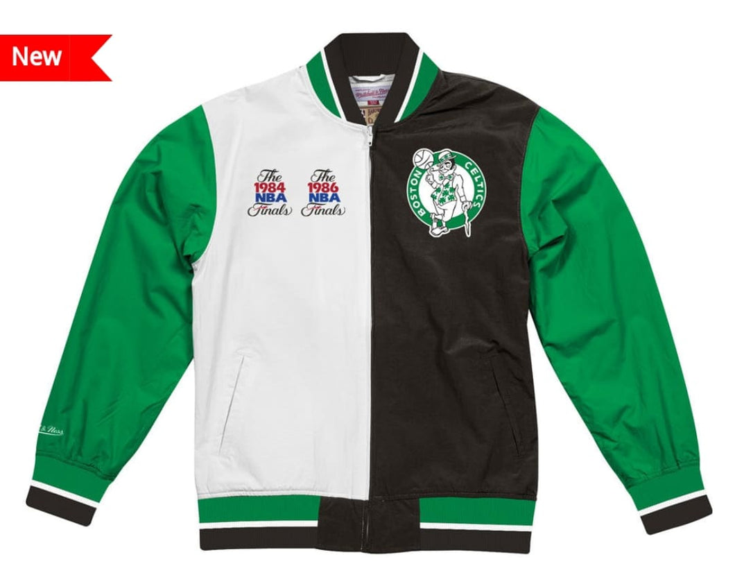 mitchell and ness celtics jacket