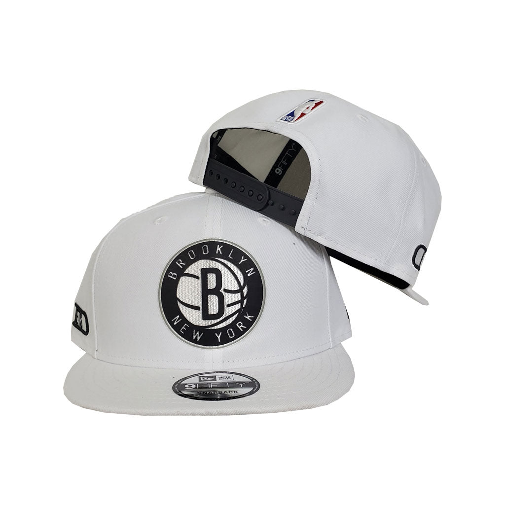 BROOKLYN NETS LOGO SNAPBACK HAT - SBL Headwear & Socks