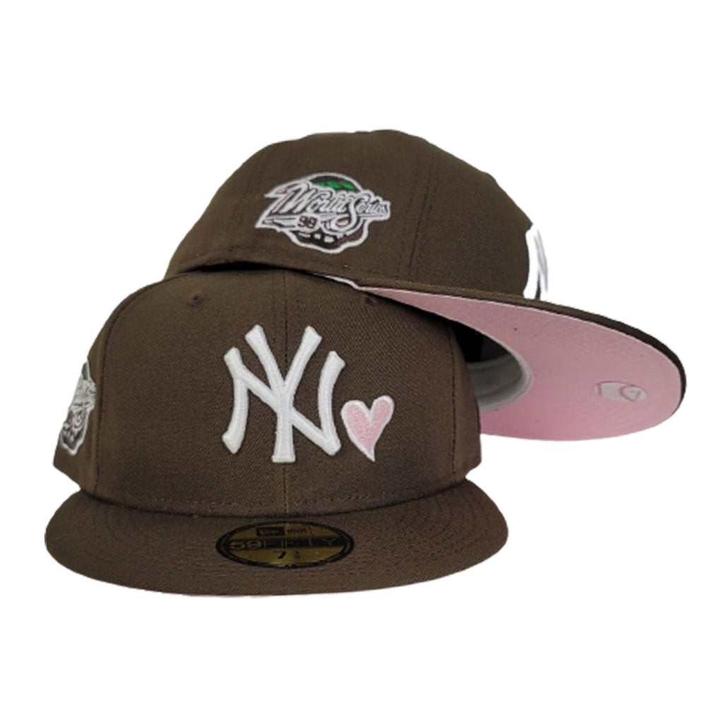 brown fitted new era