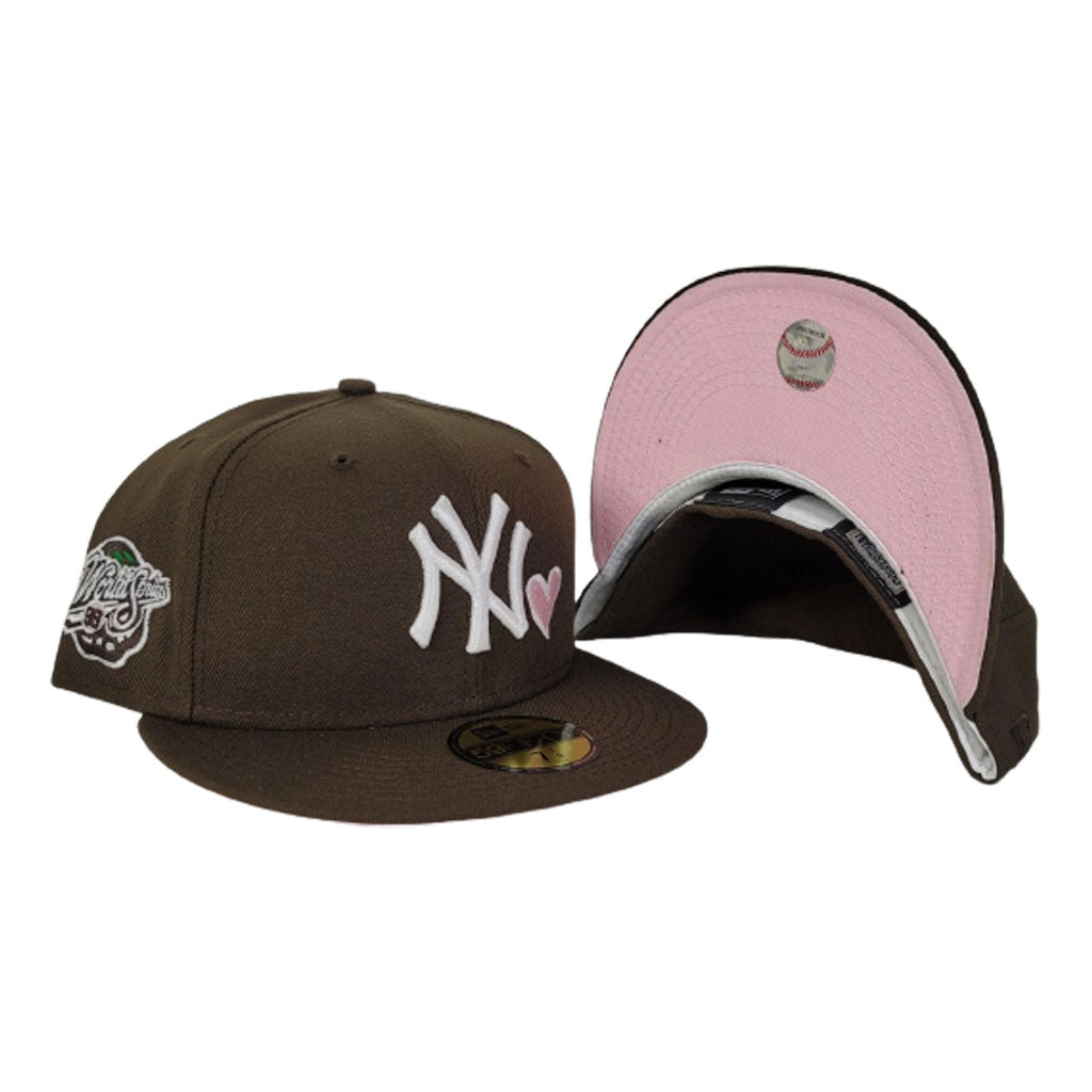 Nón MLB  HEART STUCTURE BALL CAP NEW YORK YANKEES  3ACPH032N50BKS  Dope  Shop  Dopevncom