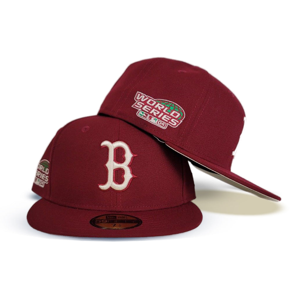 burgundy boston red sox hat