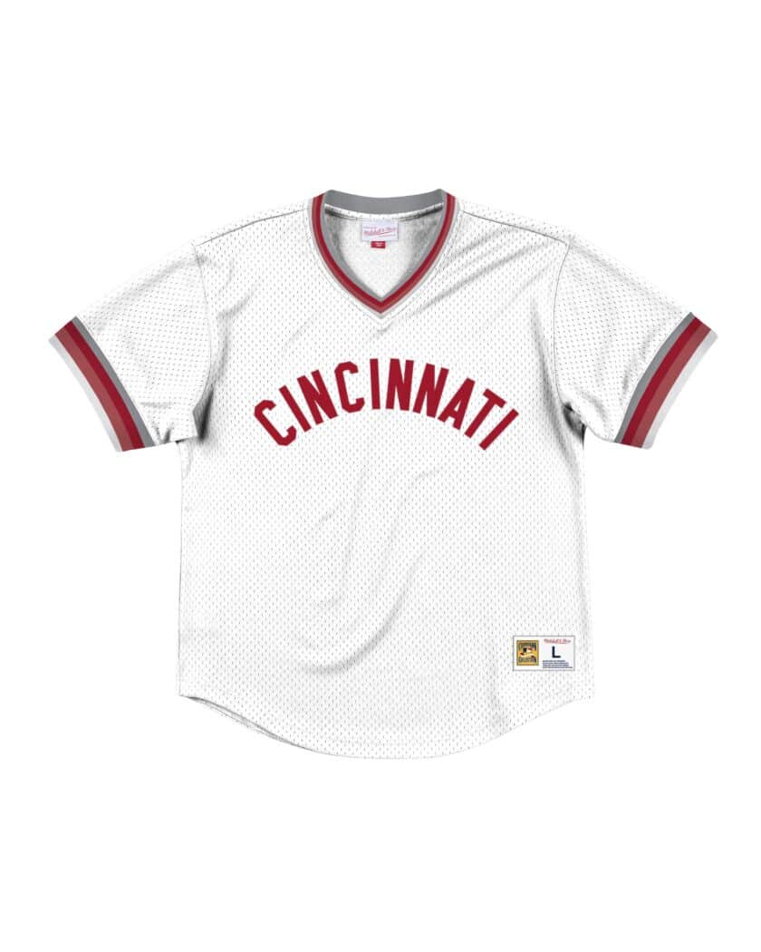 mitchell and ness cincinnati reds jersey