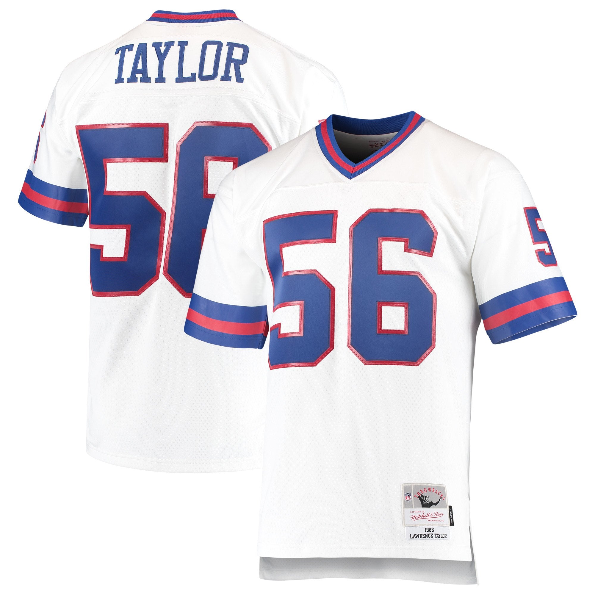 Lawrence Taylor New York Giants Nike Alternate Game Retired Player Limited  Jersey - White