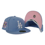 la dodgers light blue fitted