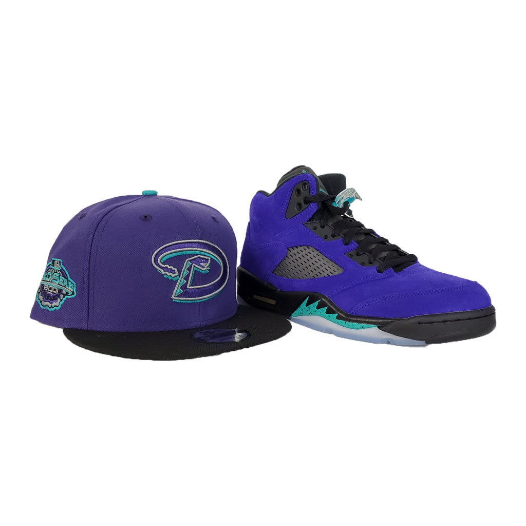 grape jordan hat