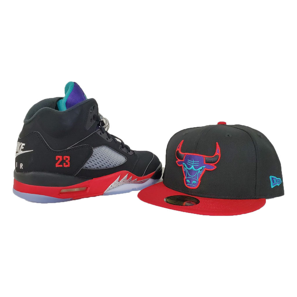 NEW ERA 9FIFTY CHICAGO BULLS FITTED HAT 