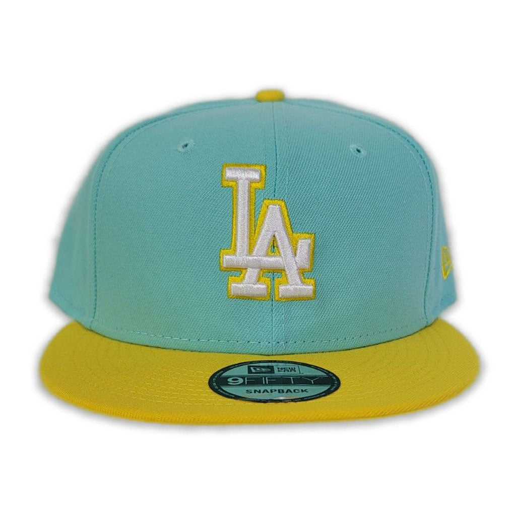 mint green dodgers hat